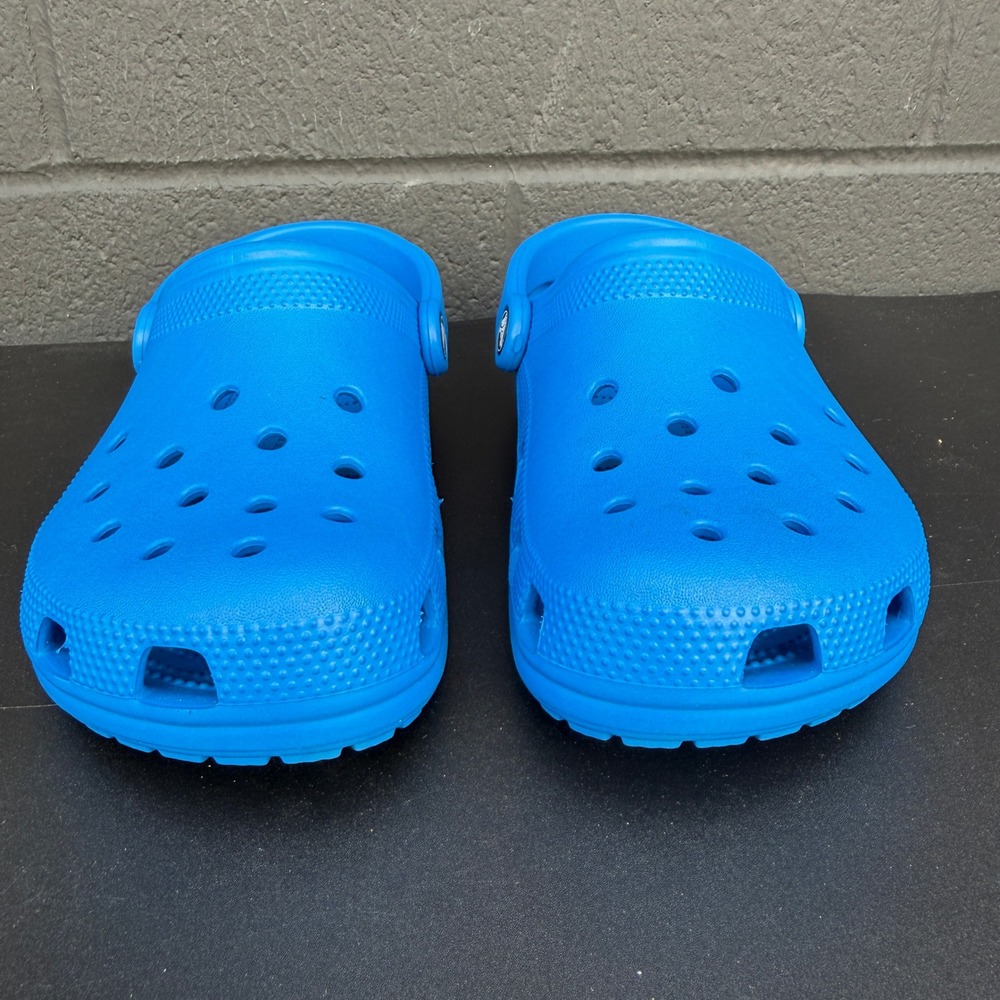 Crocs Classic Unisex Clog Blue Men's US 4 / Women's US 6 Sandals Shoes - Picture 3 of 6
